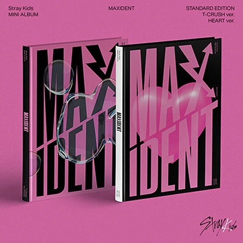 STRAY KIDS [MAXIDENT] Mini Album STANDARD T-CRUSH CD+Buch+Poster+