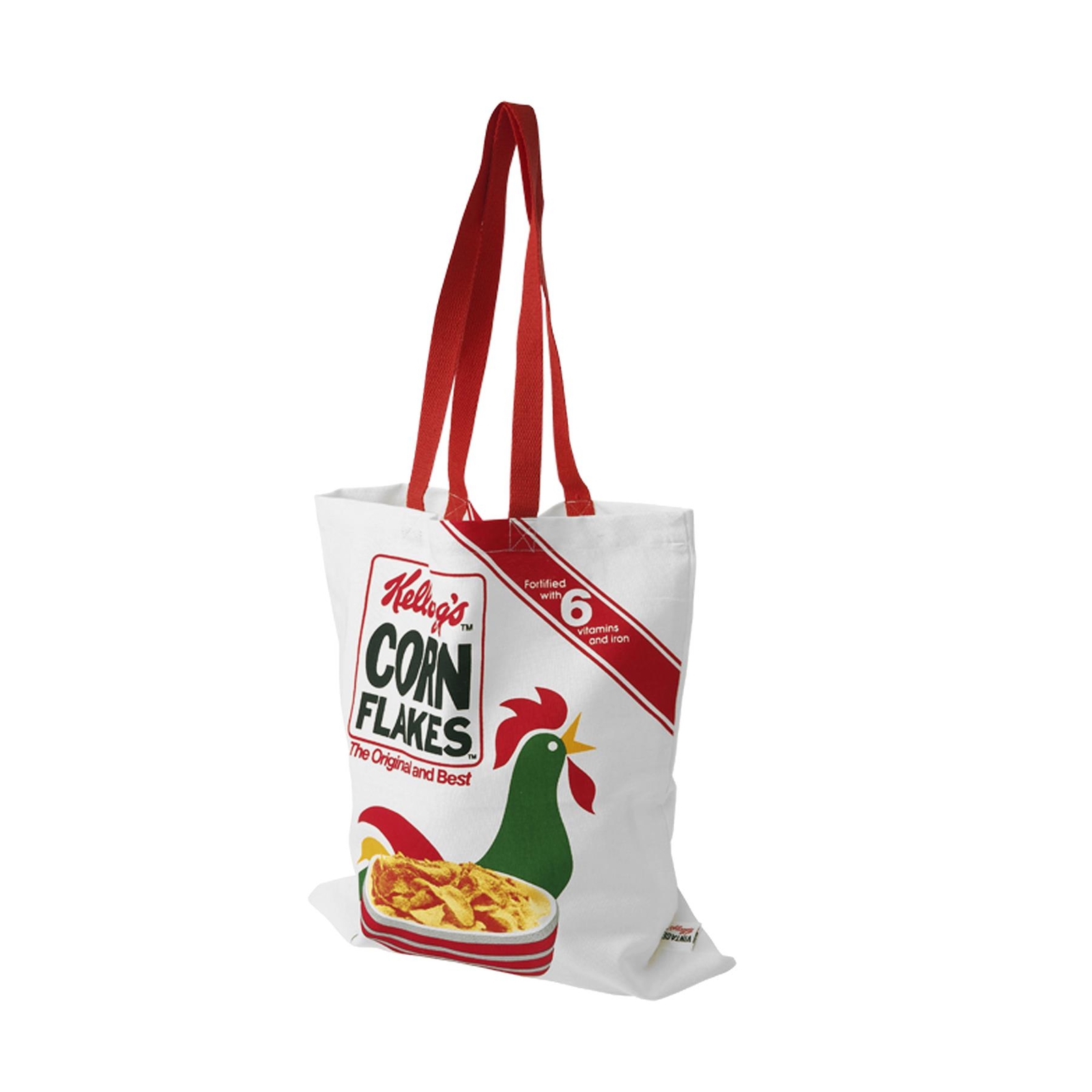 Dexam Vintage Kelloggs Cotton Tote Bag - Cornflakes Cockerel