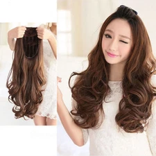 3/4 Half Wig 100% Real human hair Body wave human hair machine cap half wigs