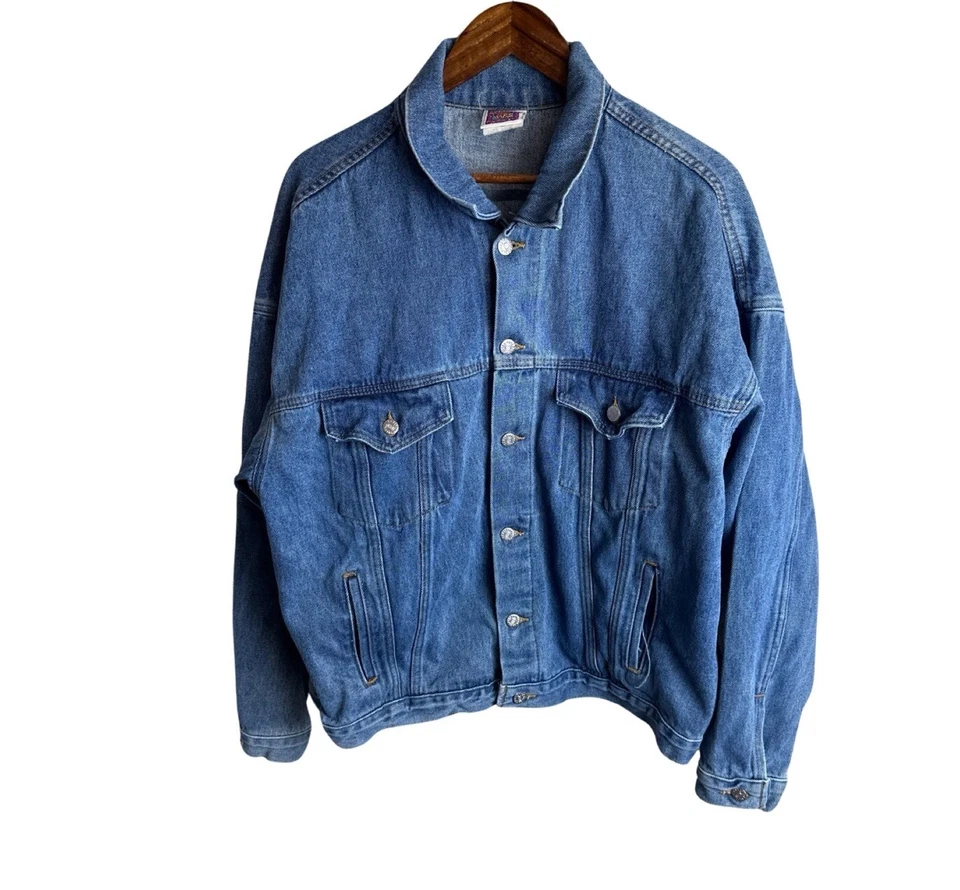 Vintage Planet Mars Snickers Candy Bars Promo Men’s Denim Jacket Size Large - Image 2 of 4