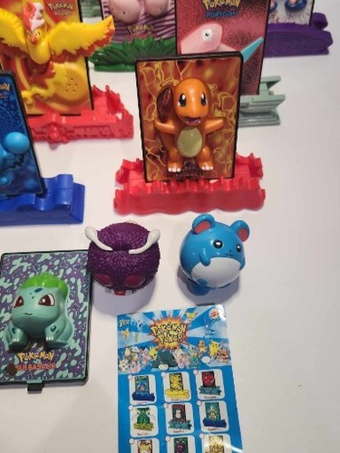 Burger King kids Meal Toy Pokemon 2000 Lot - Picture 3 of 6