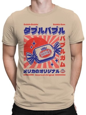 Apparel Licensed Dubble Bubble Japan Art Men's T-shirt