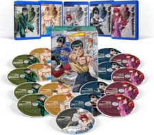Image of Yu Yu Hakusho: 30th Anniversary - Seasons 1-4 & OVAs (Blu-ray) **NEW**
