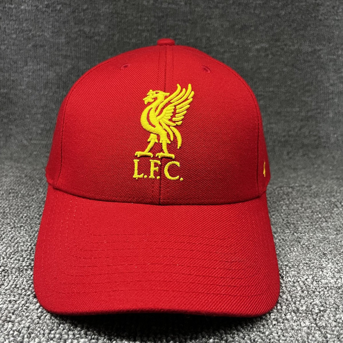 Liverpool FC '47 Brand MVP Red Adjustable Hat LFC Liver Bird Soccer Cap NEW