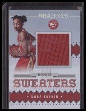 2023-24 Hoops Winter #RSW-KBU Kobe Bufkin Rookie Sweaters