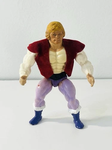 Vintage Prince Adam He-Man Masters of the Universe 1981 Soft Head Vest MOTU