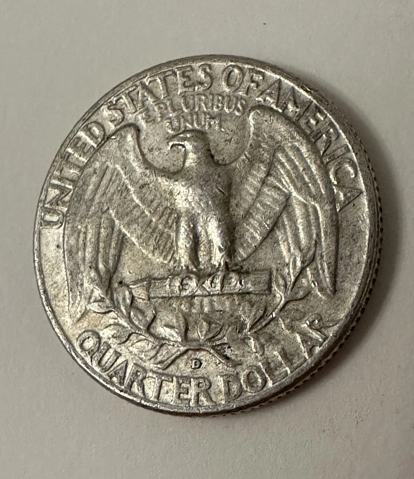 1964 D Washington Quarter- AU - Image 2 of 4