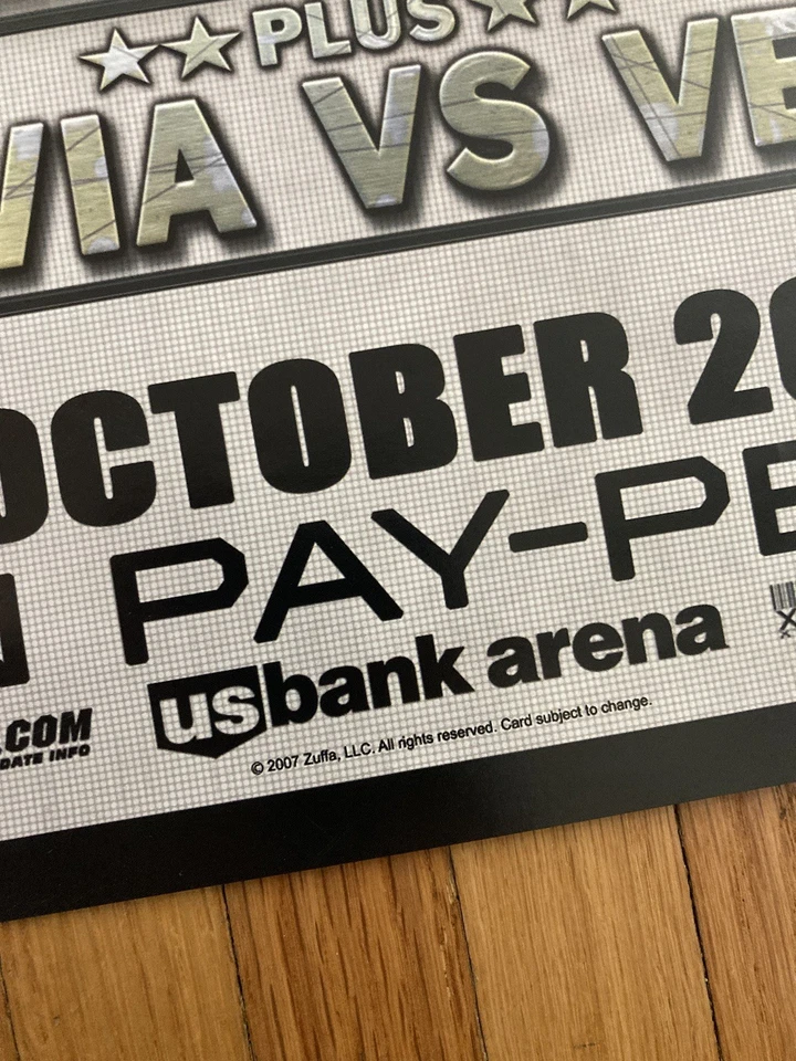 UFC 64 Poster Anderson Silva Rich Franklin Kenny Florian Sherk 2007 18x24 promo - Image 3 of 4
