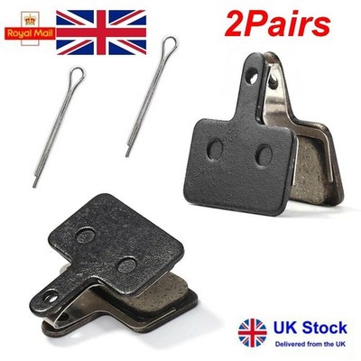 2 Satz Fahrrad MTB Resin Bremsbeläge für Shimano Altus Deore Tektro Carrera Bikes UK