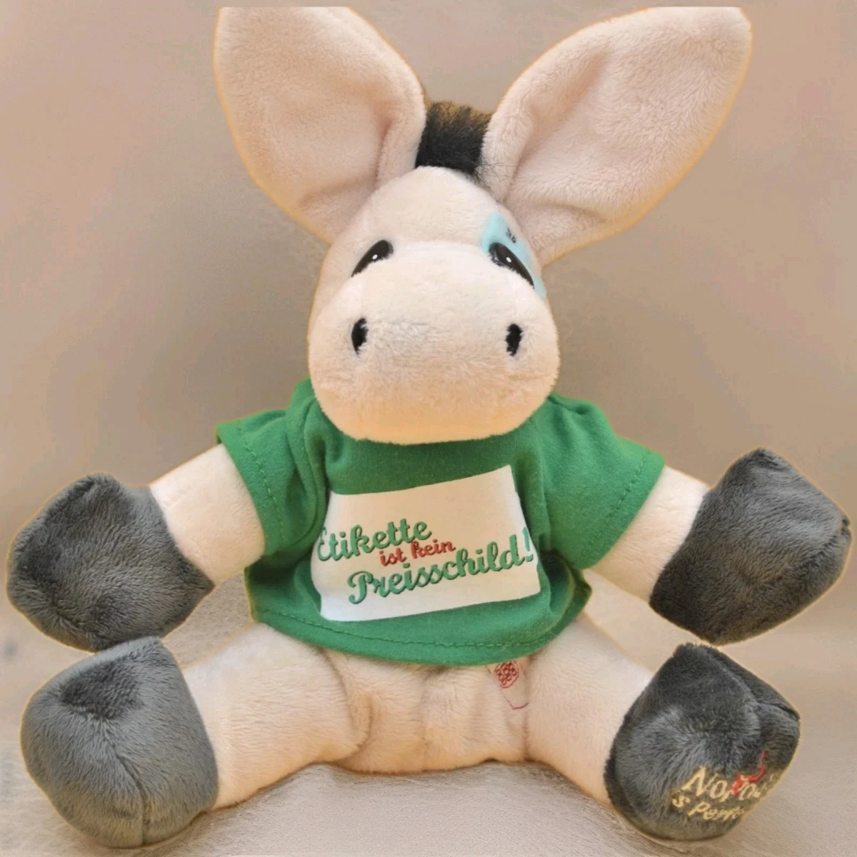 Cuscino Peluche Heunec Little Murphy GRS Grigio: Morbido, Riciclato E Con Tanta Personalità - 4