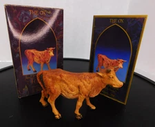 Fontanini Roman THE OX 5" Scale Nativity  w/box & Story Cards ---- B