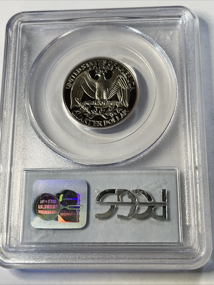 1996 S Silver Washington Quarter 25c PCGS PR69DCAM - Image 4 of 4