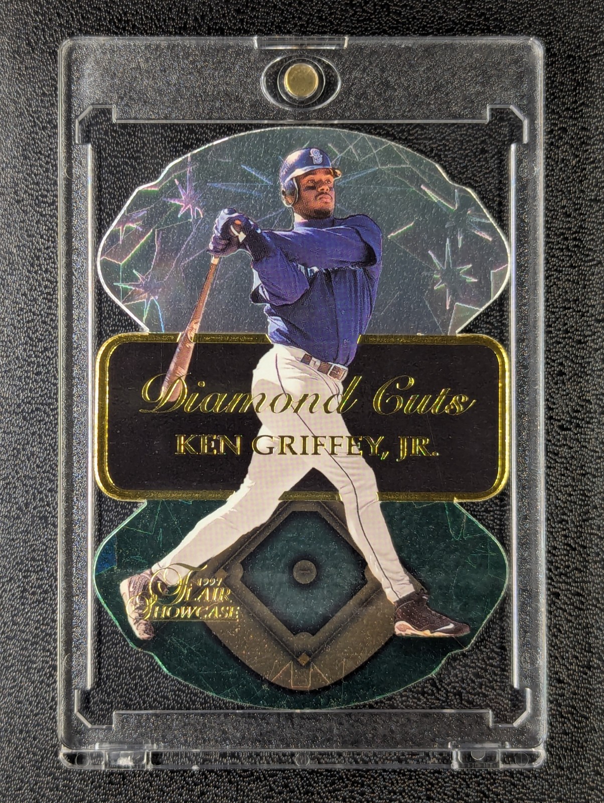 1997 Flair Showcase "Diamond Cuts" #5of20 KEN GRIFFEY JR 🔥 RARE 1:400 SSP 🔥