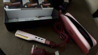 Shark SilkPro Straight Hair Straightener Ceramic Plates Electric Pink