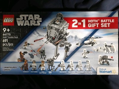 LEGO Star Wars 66775 Hoth Combo Pack Limited Edition 691pc Walmart Chewbacca