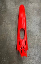 BETA REV-3 / REV 3 GENUINE BETA REAR MUDGUARD. RED. BRAND NEW! RARE!!