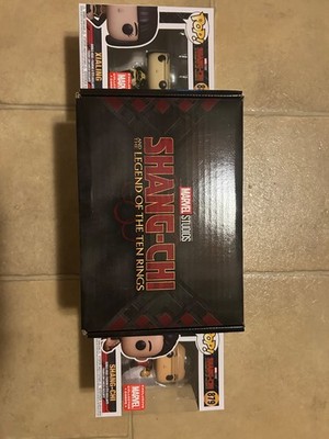 marvel shang chi funko pop 5 pc collector corps box