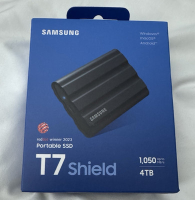 Samsung T7 Shield Portable External SSD Solid State Drive 4TB