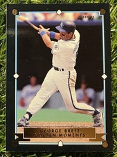 1993 Fleer George Brett #NNO Kansas City Royals Golden Moments 3,000 Hits HOF