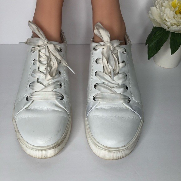 12M Naturalizer Morrison Solid White Rhinestones … - image 2