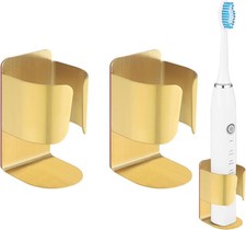 Electric Toothbrush Holder Wall Mount, 304 Stainless Steel Self-Adhesive