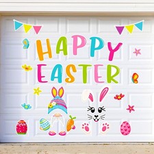 36PCS Easter Magnets Garage Door Decorations - Magnetic Large, Multi-colors