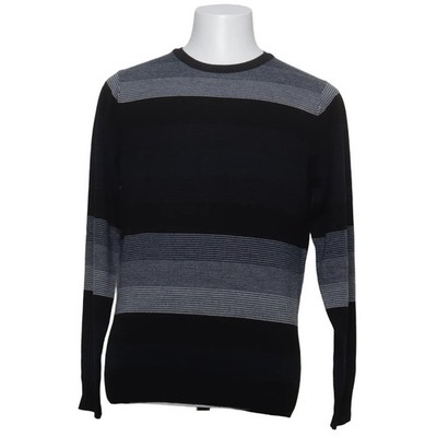 Hampton Republic, Strickpullover, Größe: M, Blau/Grau/Schwarz, Acryl #CcA