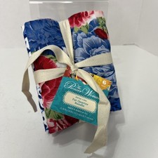 The Pioneer Woman Heritage Floral Fat Quarter Bundle 6 Pieces 21" x 18" Each