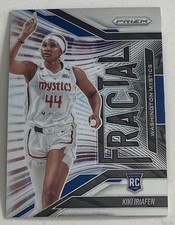2025 Panini - WNBA Prizm Kiki Iriafen Fractal RC Insert #12