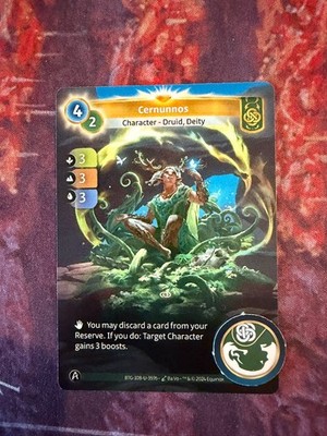 Cernunnos Unique - Muna - Altered TCG - Unscanned INTL READ DESC!