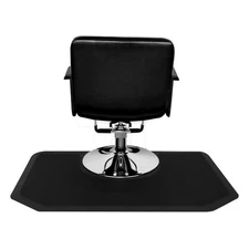 4' x 5' x 1/2" Beauty Salon & Barber Shop Chair Anti-Fatigue Floor Mat Hexagon