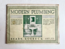 Antique Sears, Roebuck & Co. Chicago Modern Plumbing Catalog