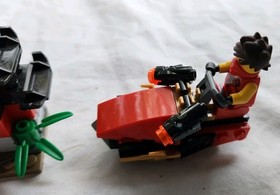 Lego Ninjago Lot Of Three Red Temple Spinjaro 30293 with Manuals 