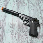 Walther PPK/s Toy 6mm BB Air Pistol with silencer Acro Model Korea