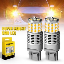 AUXITO Amber T20 7440 LED Front Turn Signal Light Bulbs Anti Hyper Flash Canbus