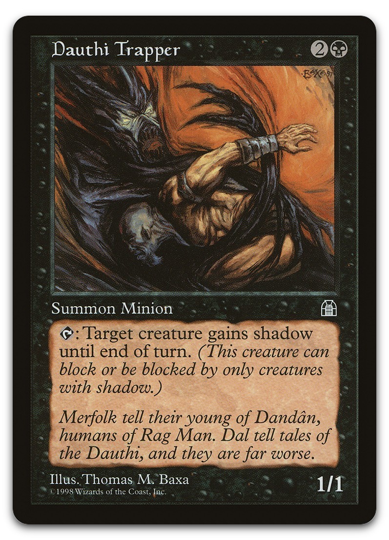 Dauthi Trapper (NM) Stronghold STH Magic MTG