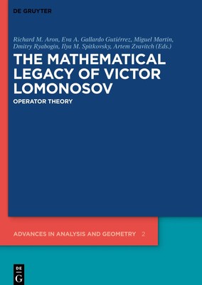 Richard M. Aron (u. a.) | The Mathematical Legacy of Victor Lomonosov | Buch