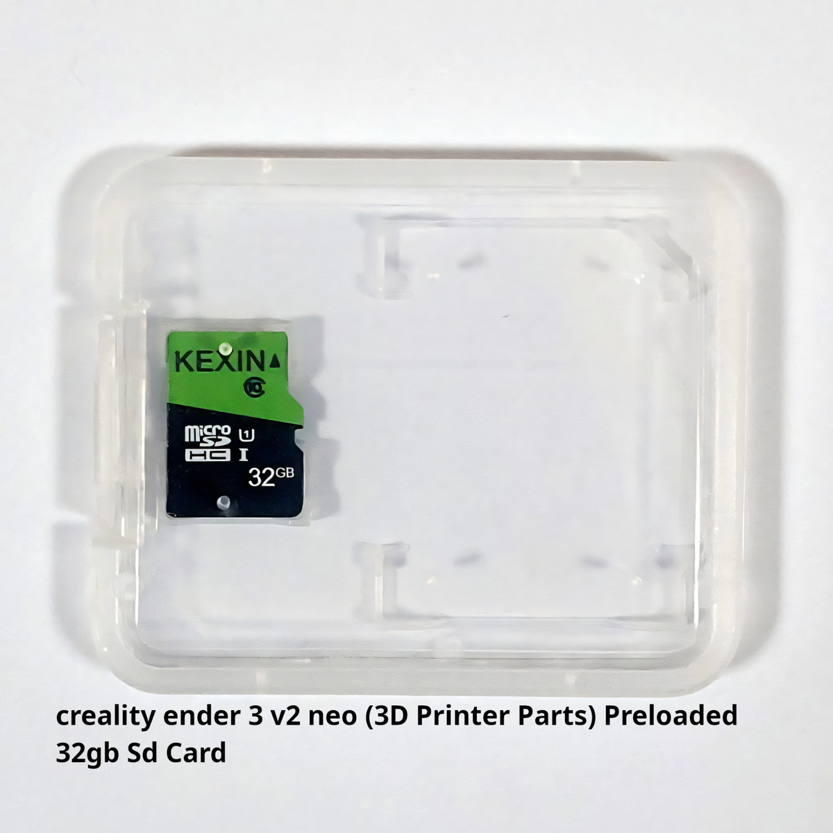 creality ender 3 v2 neo (3D Printer Parts) Preloaded 32gb Sd Card