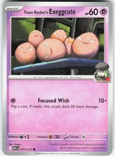 Team Rocket's Exeggcute Common ME: Ascended Heroes 077/217 LP
