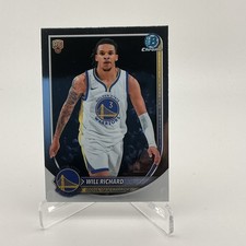 2025-26 Bowman Basketball Chrome Rookie RC Logo Will Richard #BRR-37