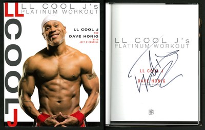 LL Cool J SIGNED AUTOGRAPHED Platinum Workout HC 1st Edition 1st Print NEW