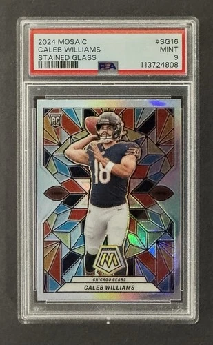 2024 Panini Mosaic - Stained Glass Caleb Williams #SG-16 (RC)