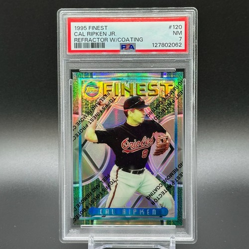 1995 FINEST REFRACTOR CAL RIPKEN JR. #120 PSA 7 - ORIOLES