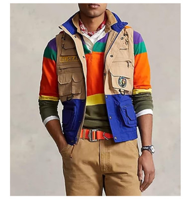 Polo Ralph Lauren - Wildlife Expedition Wolf Howl Waterproof Utility Vest - XL