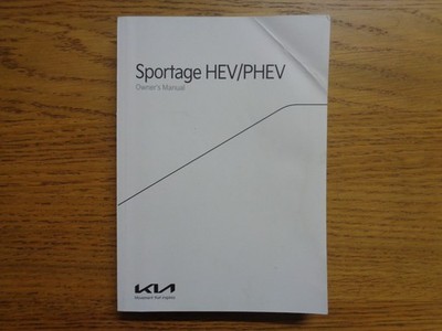 Kia Sportage HEV/PHEV Owners Handbook/Manual 22-25