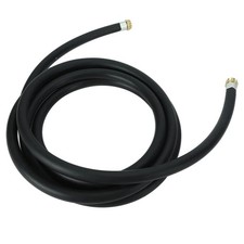 20Feet Black Fuel Gas Transfer Pump Hose Oil Pump Tube Universal 1Inch  3/4Inch