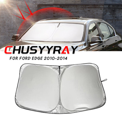 For Ford EDGE 2010 Car Sunshade Windshield Cover Foldable Block UV