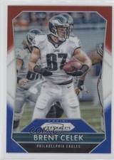 2015 Panini Prizm Red White & Blue Prizm Brent Celek #37 2k3