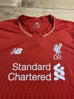 Liverpool New Balance Jersey Shirt FC Home Football 2015/16 Men