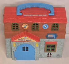 2003 Thomas and Friends Sodor Engine Works Learning Curve Take Along Play-set